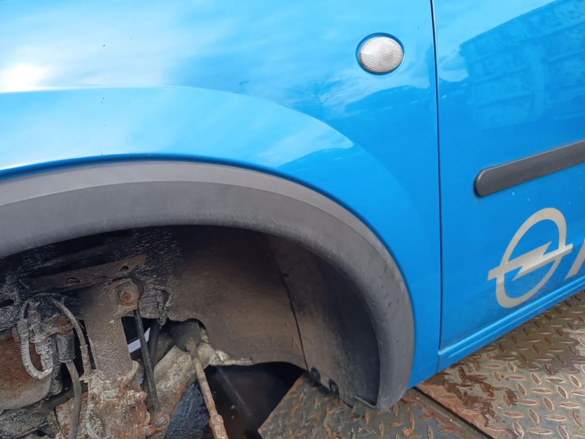Opel Corsa C original Kotfl&uuml;gel links Seitenteil Z20A Arubablau Bj 2001