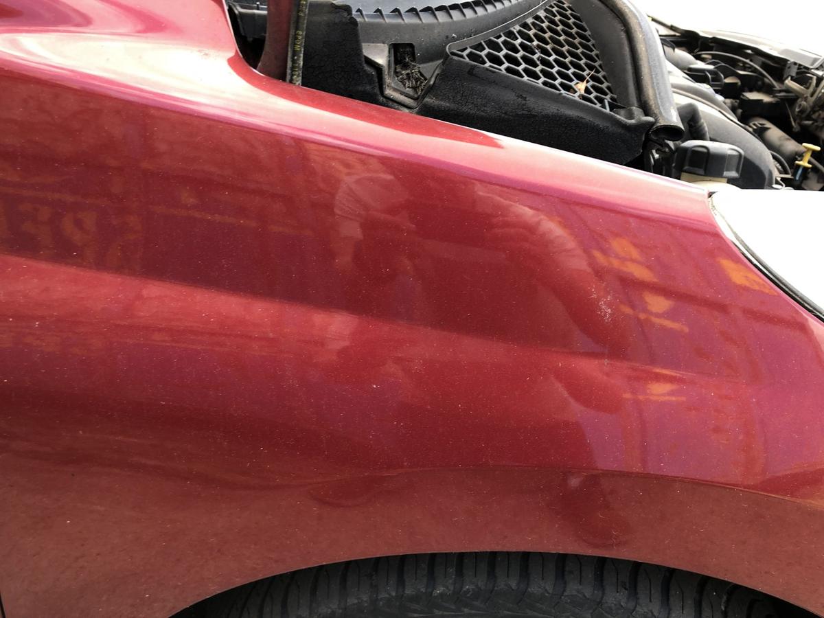 Peugeot 207 WA WC Kotfl&uuml;gel rechts Beifahrerseite Seitenwand KJC Rouge Erythree