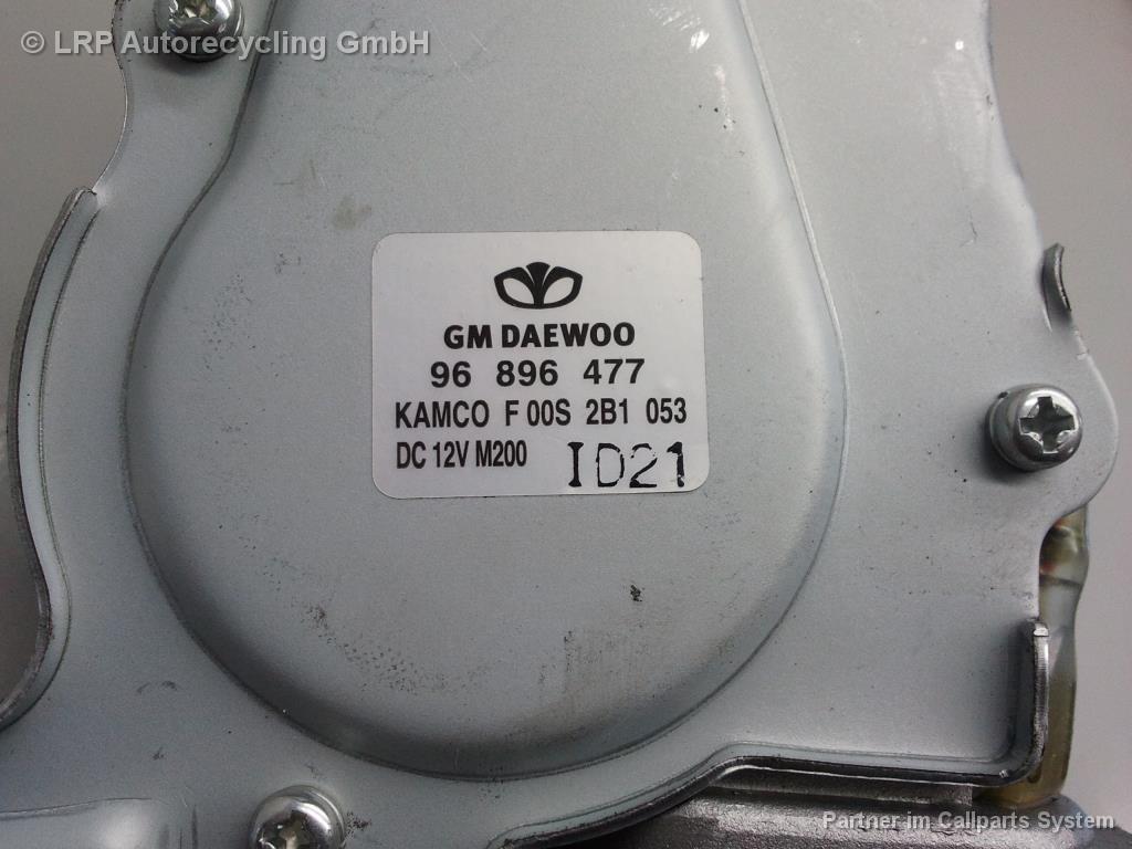 Chevrolet Matiz KL1K BJ2009 Motor Heckwischer 96896477 Bosch