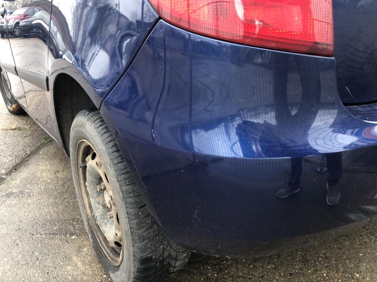 Skoda Fabia 2 Typ 5J Sto&szlig;f&auml;nger hinten Hecksch&uuml;rze ohne PDC 5trg LF5Q blau