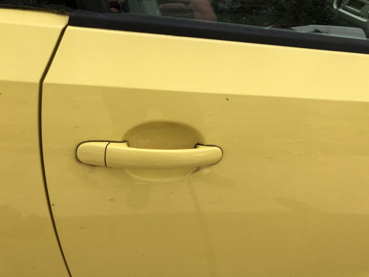 Seat Mii Typ AA T&uuml;r vorn rechts Beifahrer Rohbau 3 t&uuml;rer LB1B Sunflower Yellow