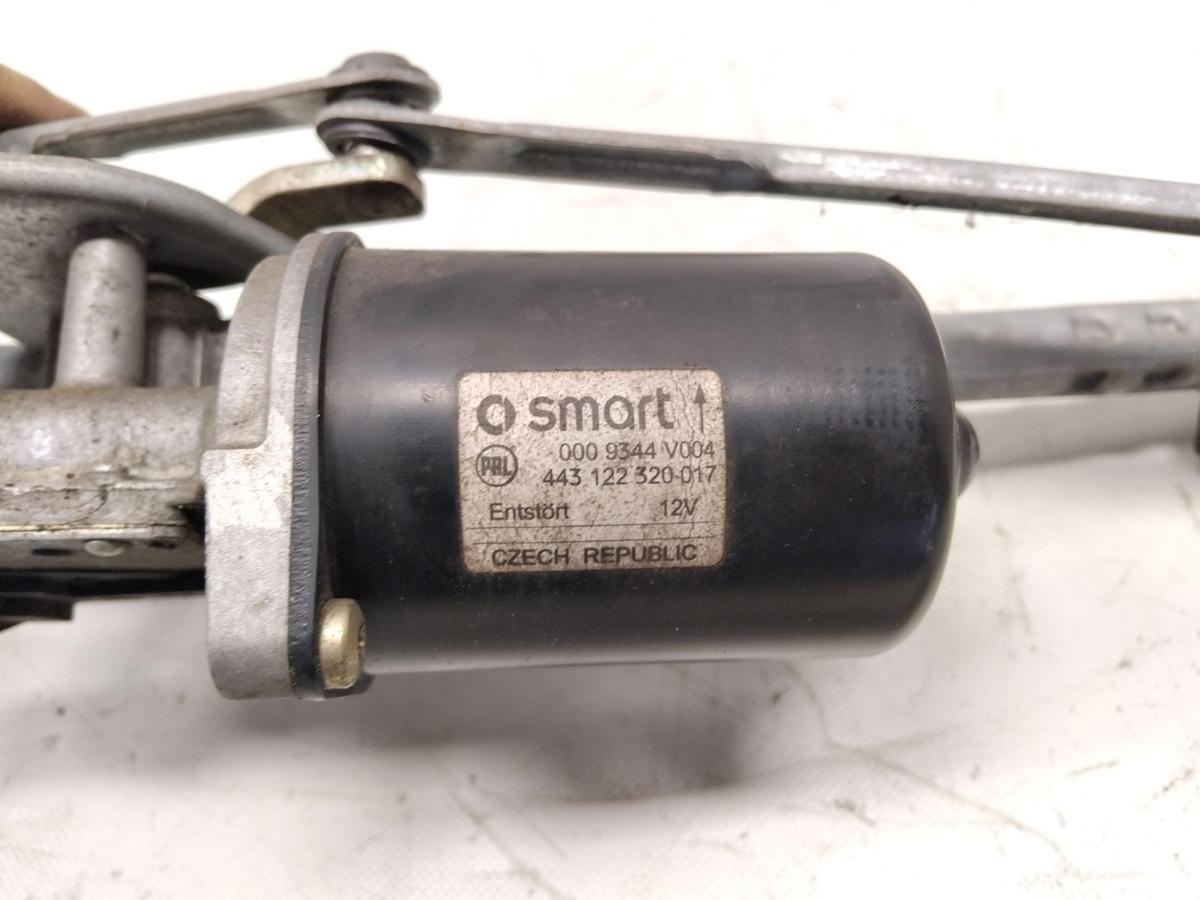 Smart Roadster 452 original Wischermotor mit Wischergestänge vorn Bj.2005