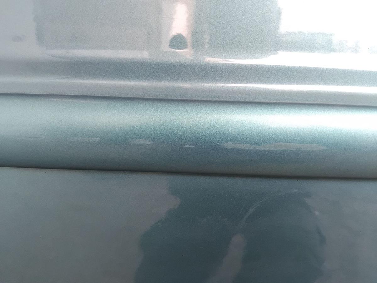 Mazda 323 BJ T&uuml;r vorn rechts Beifahrert&uuml;r 23G orient green pearl BJ2001 5-t&uuml;rig