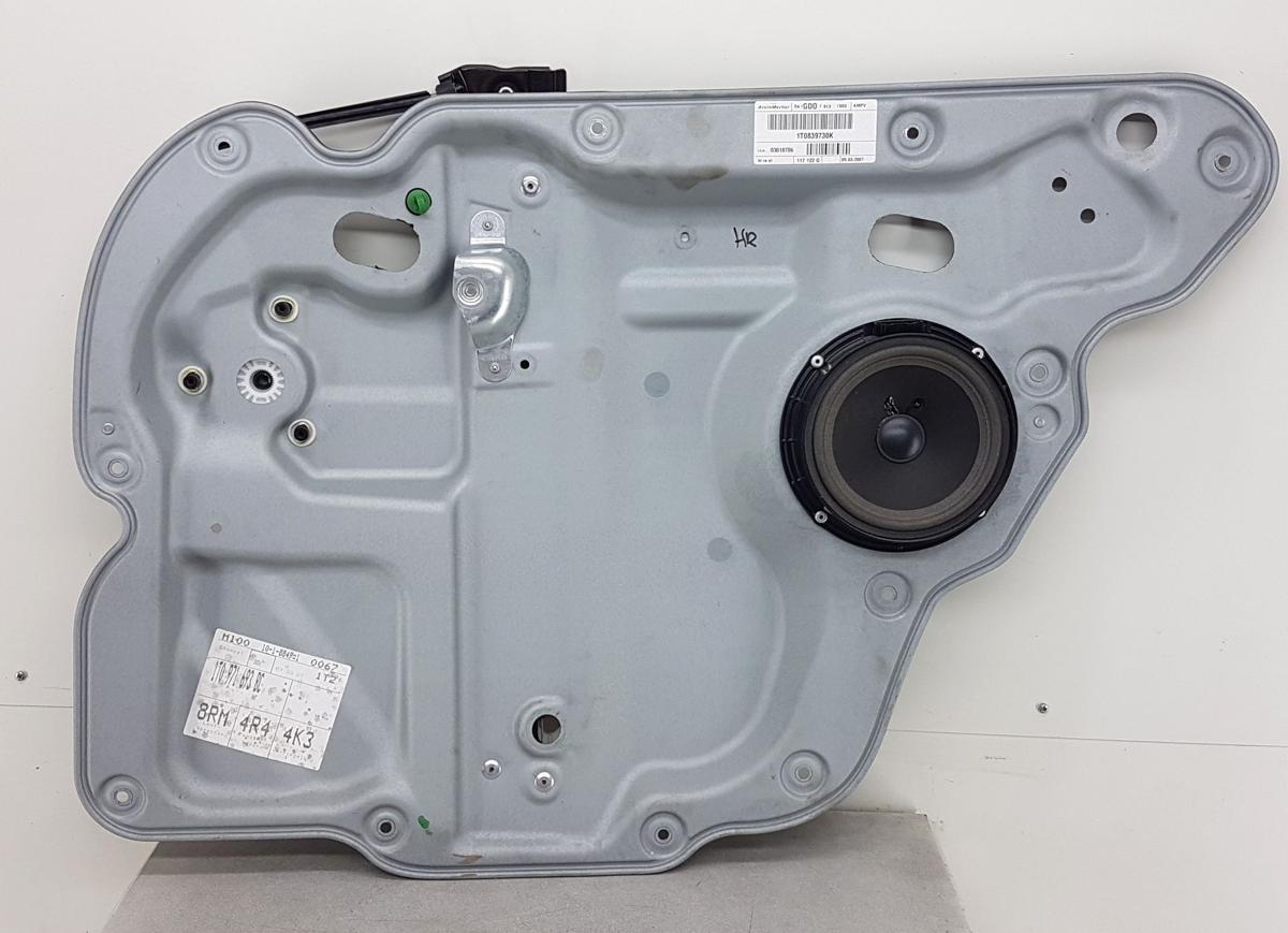 VW Cross Touran 1T Fensterheber hinten rechts 1T0839730K Bj2007 ohne Motor