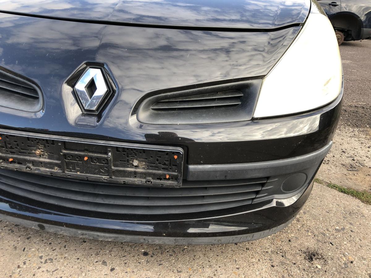 Renault Clio 3 III BR Sto&szlig;f&auml;nger vorn Frontsch&uuml;rze NV676 Noir Nacre 15 Zoll