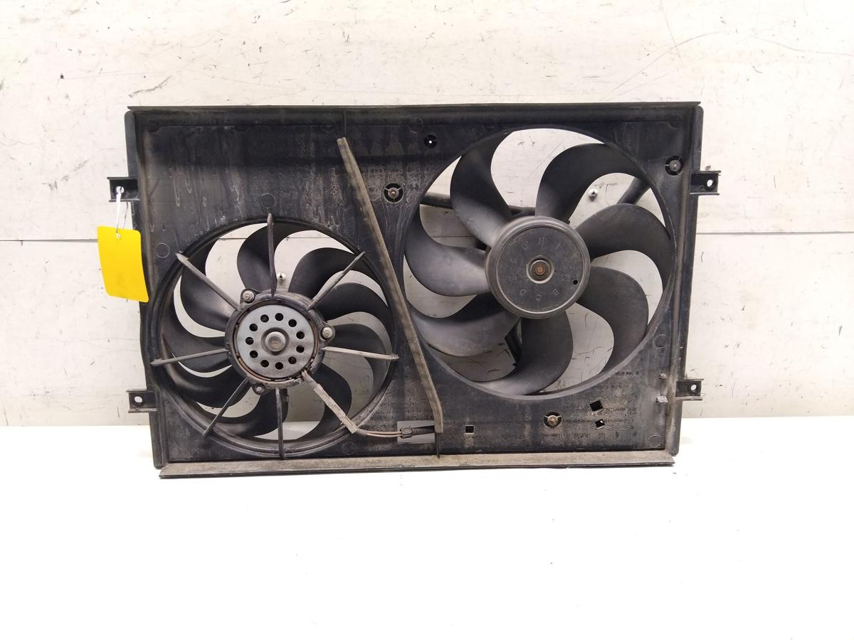 Skoda Fabia 1 6Y original Doppelektrol&uuml;fter mit Zarge 1.4 74kw BBZ BJ2004