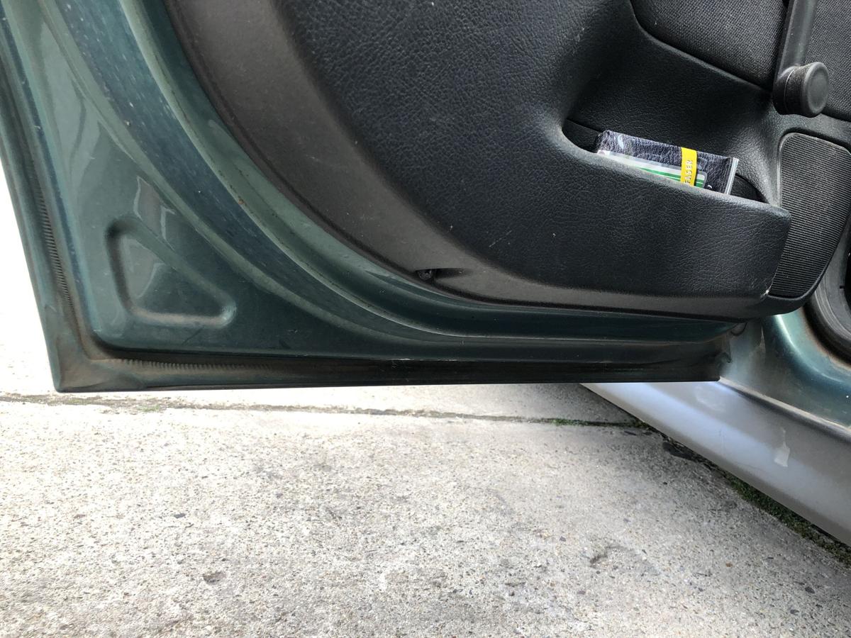 Opel Astra G T&uuml;r hinten links Fondt&uuml;r 5 t&uuml;rer im Rohbau 3GU Jadegr&uuml;n