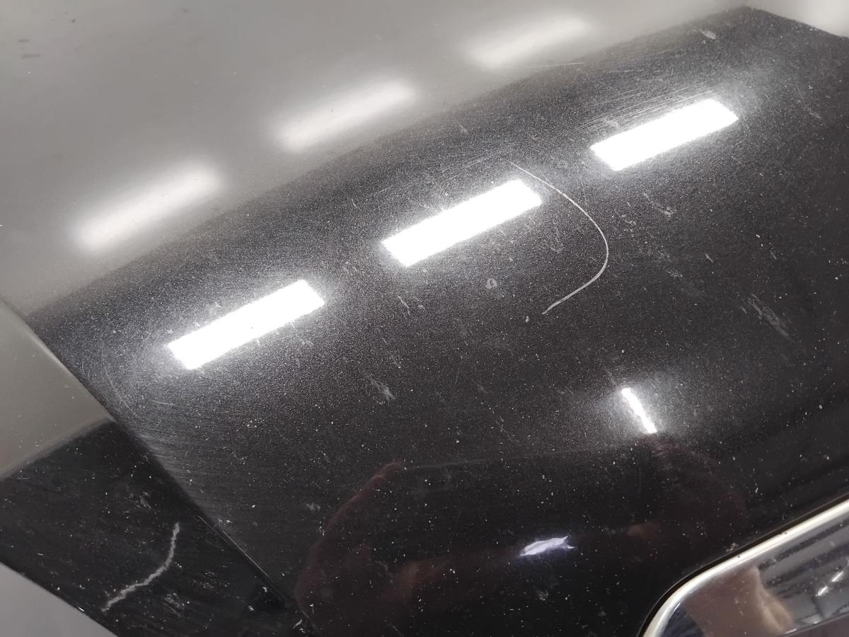 Skoda Fabia 2 5J original Motorhaube schwarzmetallic 9910 LF9R Bj.2008