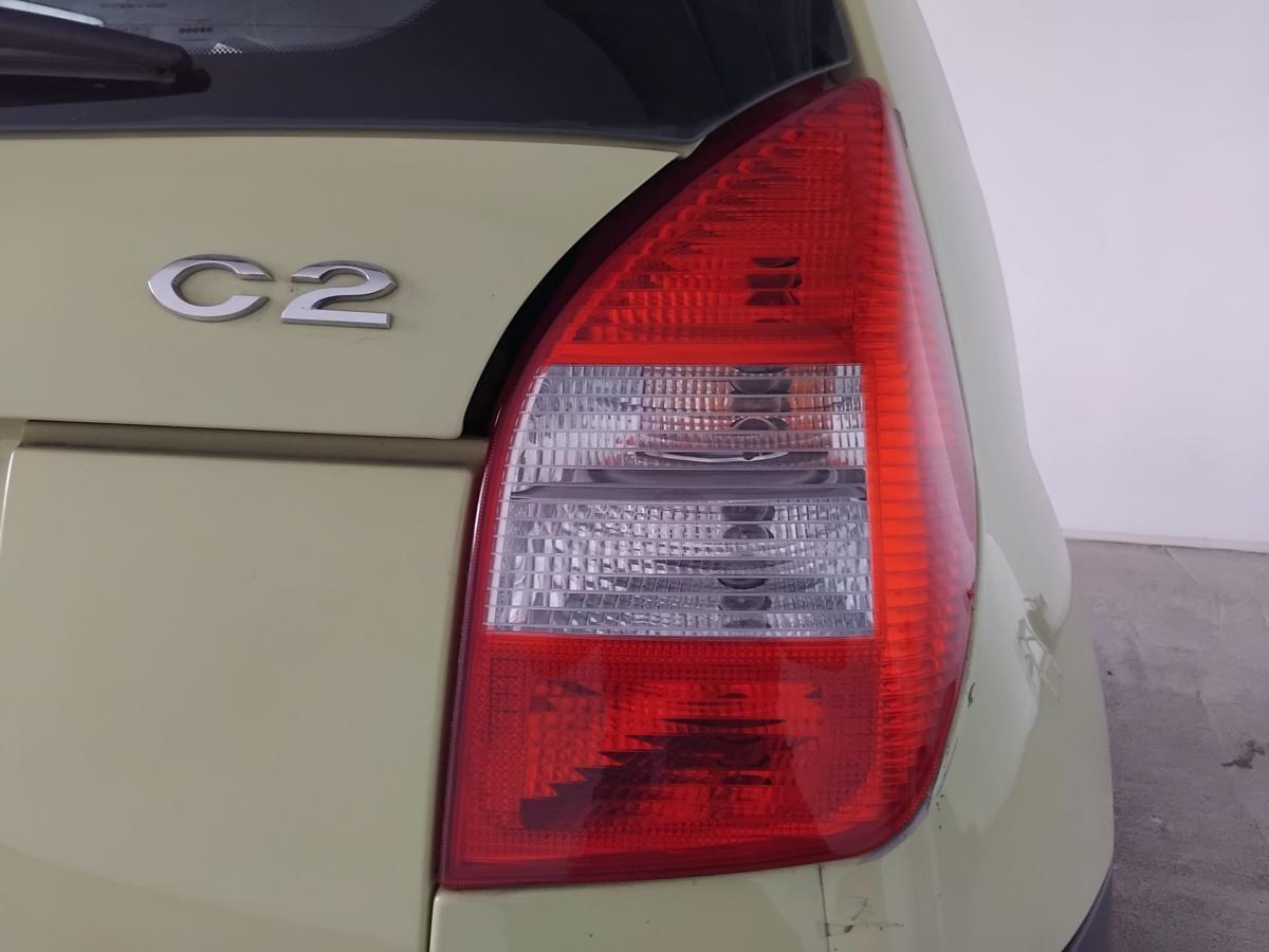 Citroen C2 orig R&uuml;ckleuchte Heckleuchte Schlussleuchte rechts Facelift BJ2007