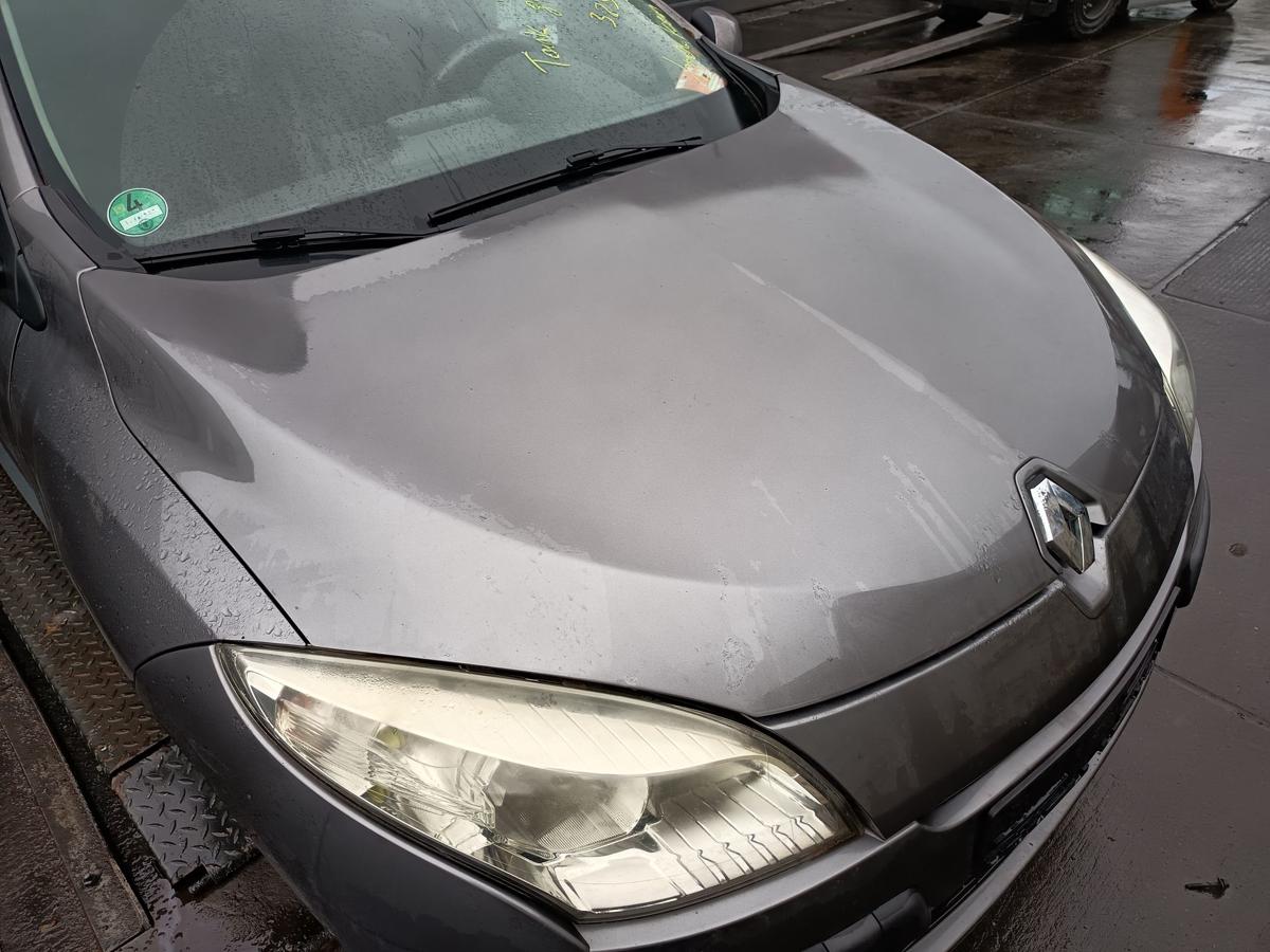 Renault Megane III orig Motorhaube TEKNG Grau vor Facelift Bj 2010