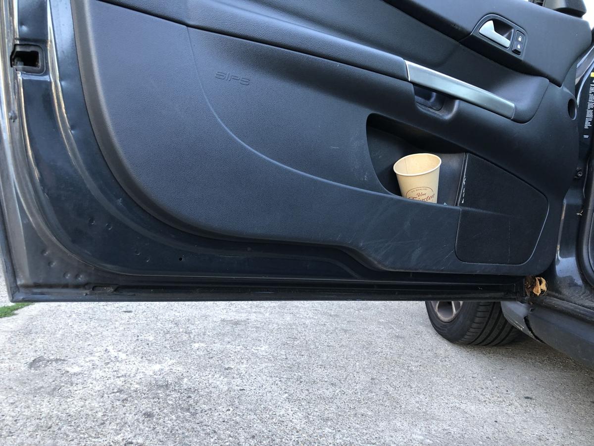 Volvo C30 Typ M T&uuml;r vorn links Fahrert&uuml;r im Rohbau 49200 SAVILE GREY PEARL