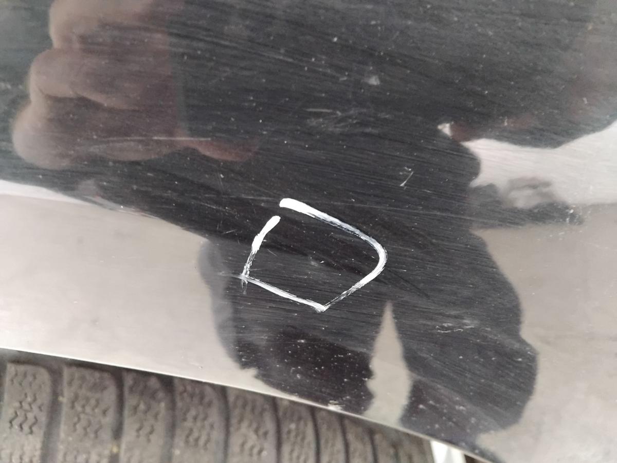 Subaru Forester 3 SH original Kotfl&uuml;gel vorn links 32J Obsidianschwarz BJ2011