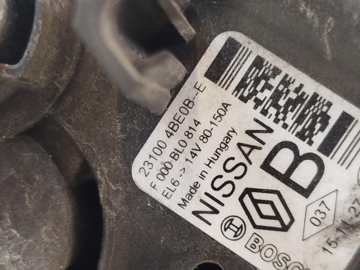 Nissan Qashqai J11 Lichtmaschine Generator aus einem 1.2 85kw Bosch