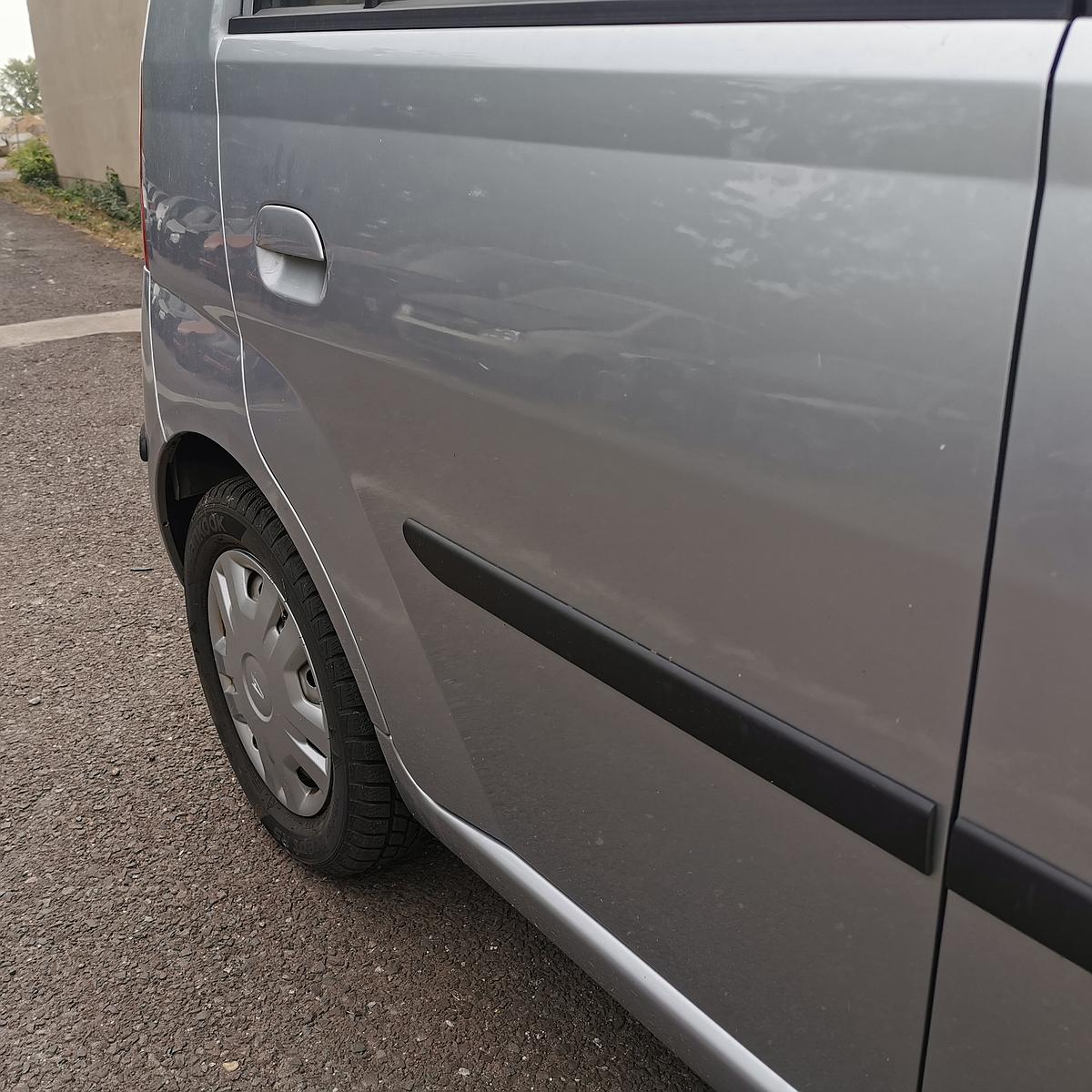 Daihatsu Cuore L2 03-07 Tür hinten rechts Rohbau S28 Silver Metallic