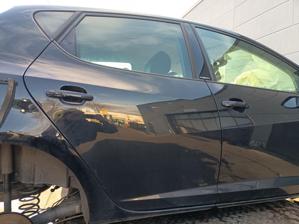 Seat Ibiza 6J orig T&uuml;r hinten rechts 5trg LY9T Schwarz Bj 2015