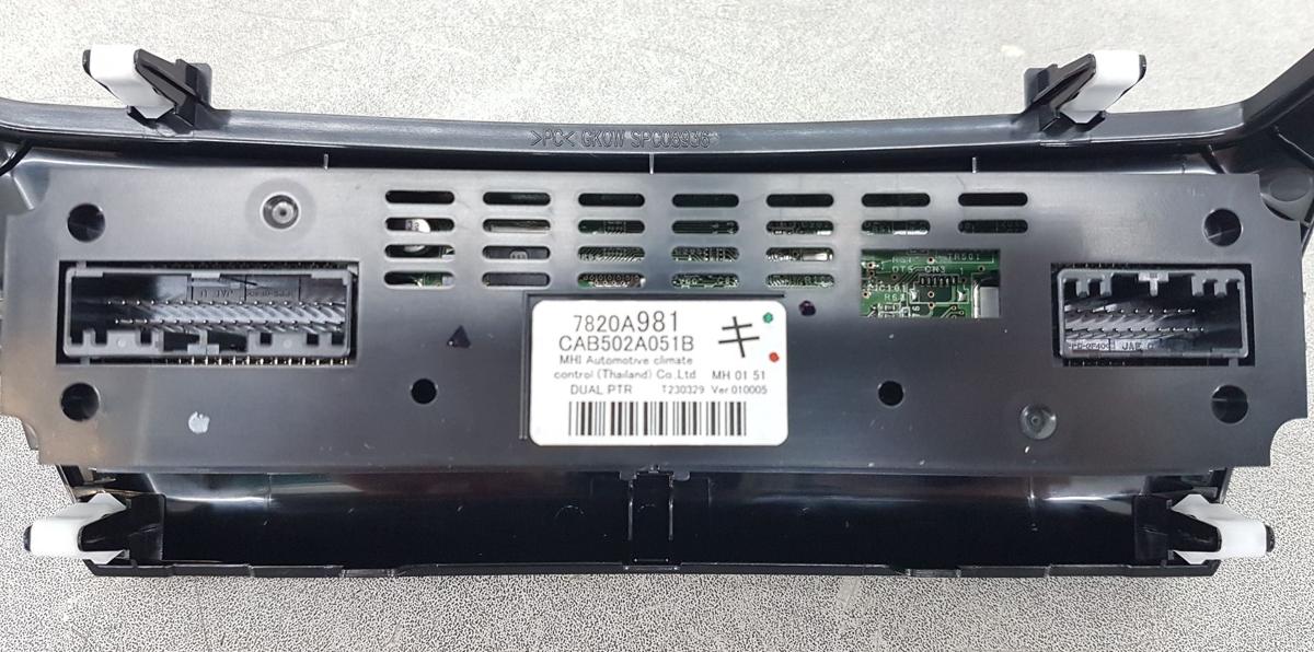 Mitsubishi Eclipse Cross Klimabedienteil Heizungsregulierung Bj2023 7820A981