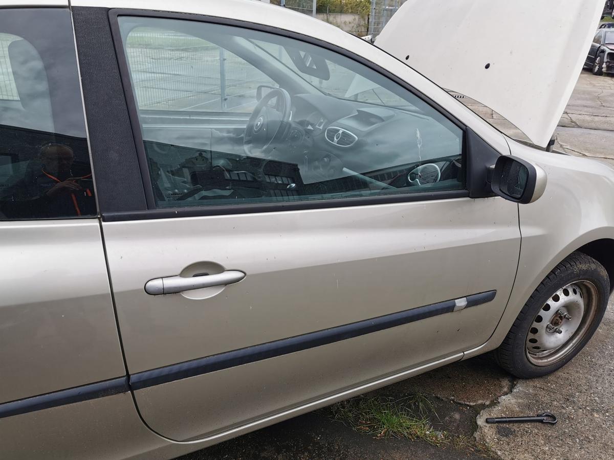 Renault Clio III Fahrertür Tür Autotür Rohbau vorn rechts 3trg TED11 BeigePepper