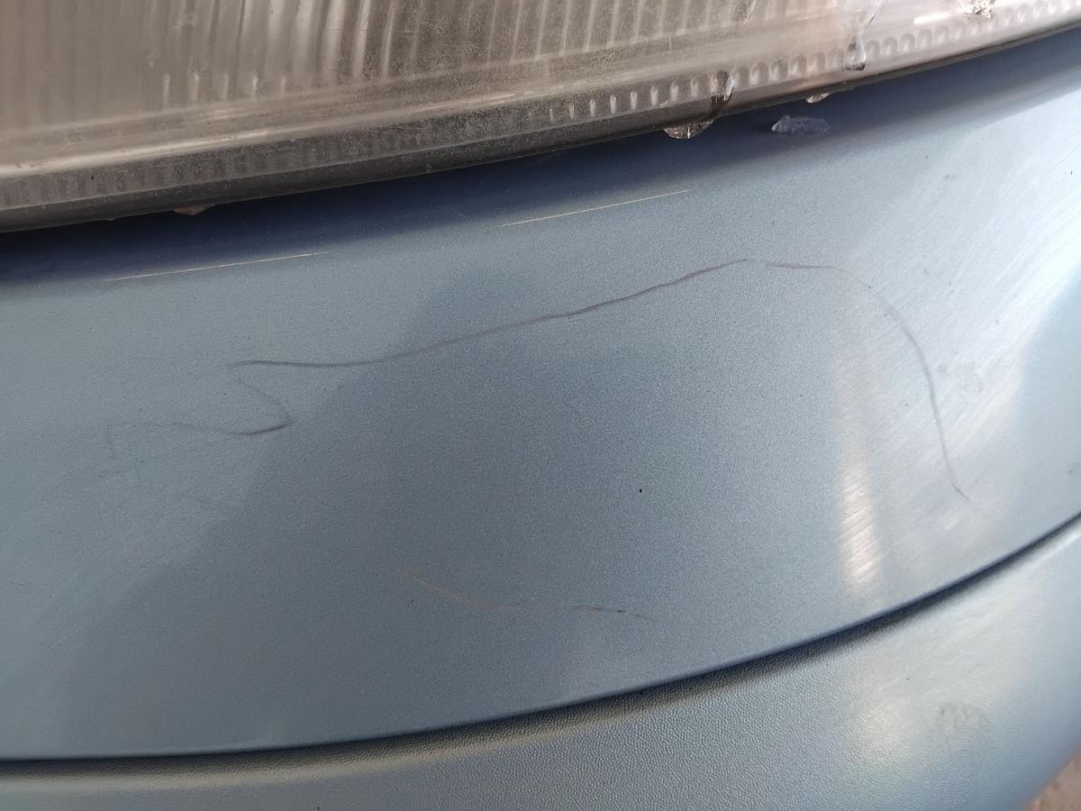 Citroen C3 original Sto&szlig;f&auml;nger Sto&szlig;stange vorn KMY Lucia Blau Metallic BJ2005