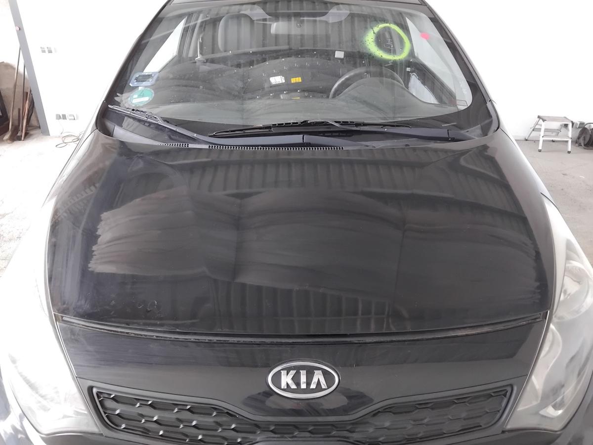 Kia Rio III UB original Motorhaube Deckel vorn AURORA BLACK PEARL BJ2012