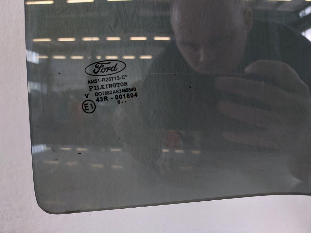 Ford C-Max CB7 Seitenscheibe hinten links T&uuml;rscheibe mit Werkst&ouml;nung