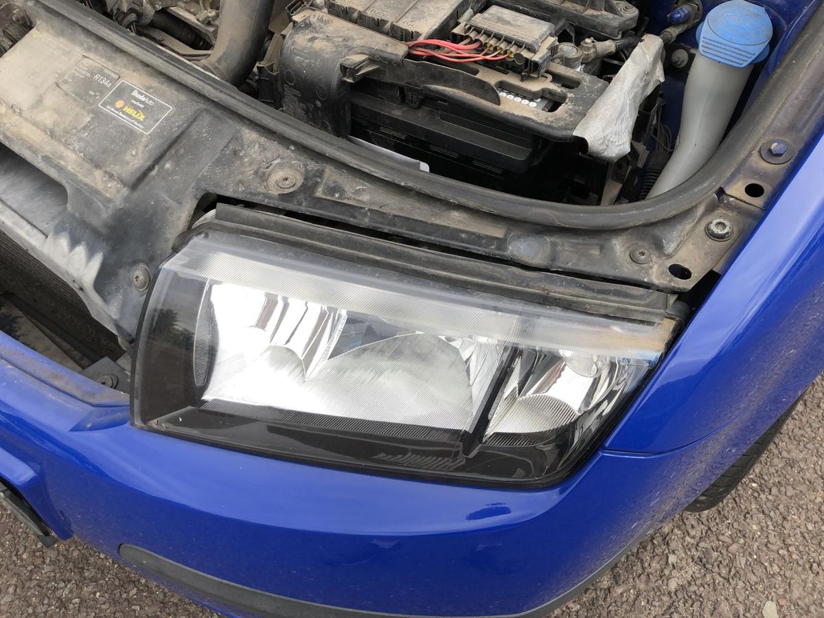 Skoda Fabia 6Y Scheinwerfer links Hauptscheinwerfer Halogen Zubeh&ouml;rteil kein OE