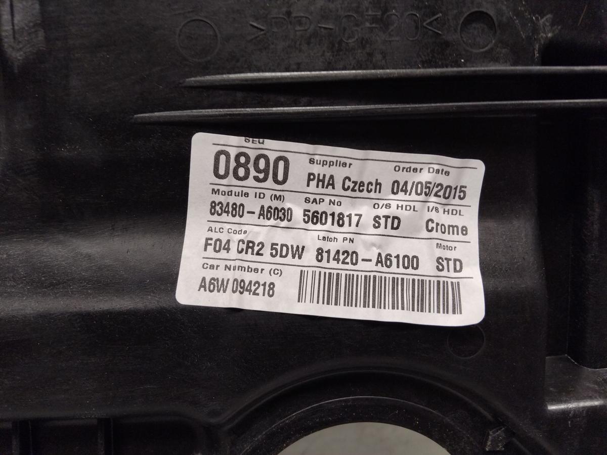 Hyundai i30 Kombi GD orig Fensterheber hinten rechts elektrisch BJ2015 ohne Motor