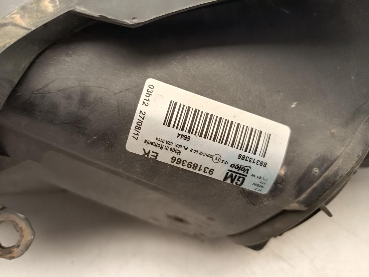 Opel Corsa D original Scheinwerfer mit Kurvenlicht links Haupt Front Bj 2009
