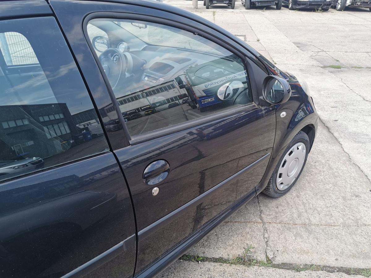 Citroen C1 P Beifahrertür Tür Autotür Rohbautür vorn rechts EXZ Schwarz met 5trg