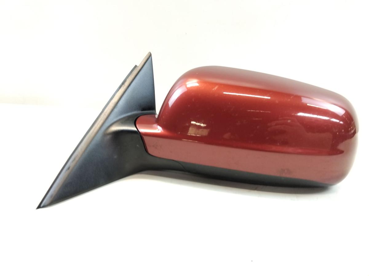VW Passat 3B orig Au&szlig;enspiegel links elektrisch beheizt coloradorot LB3Y BJ1997