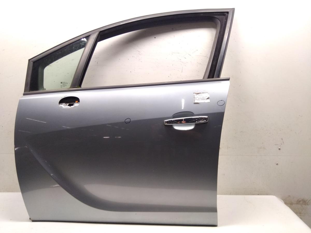 Opel Meriva B original T&uuml;r vorn links Fahrert&uuml;r silberseemetallic GEV BJ2010