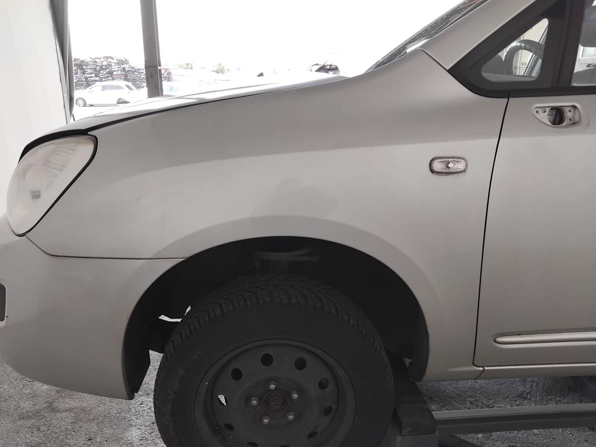 Kia Carens 3 UN original Kotfl&uuml;gel vorn links 7S Fine Silver Metallic BJ2006