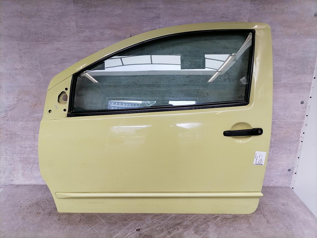 Citroen C2 Tür links Fahrertür KBN-Gelb VTR BJ05