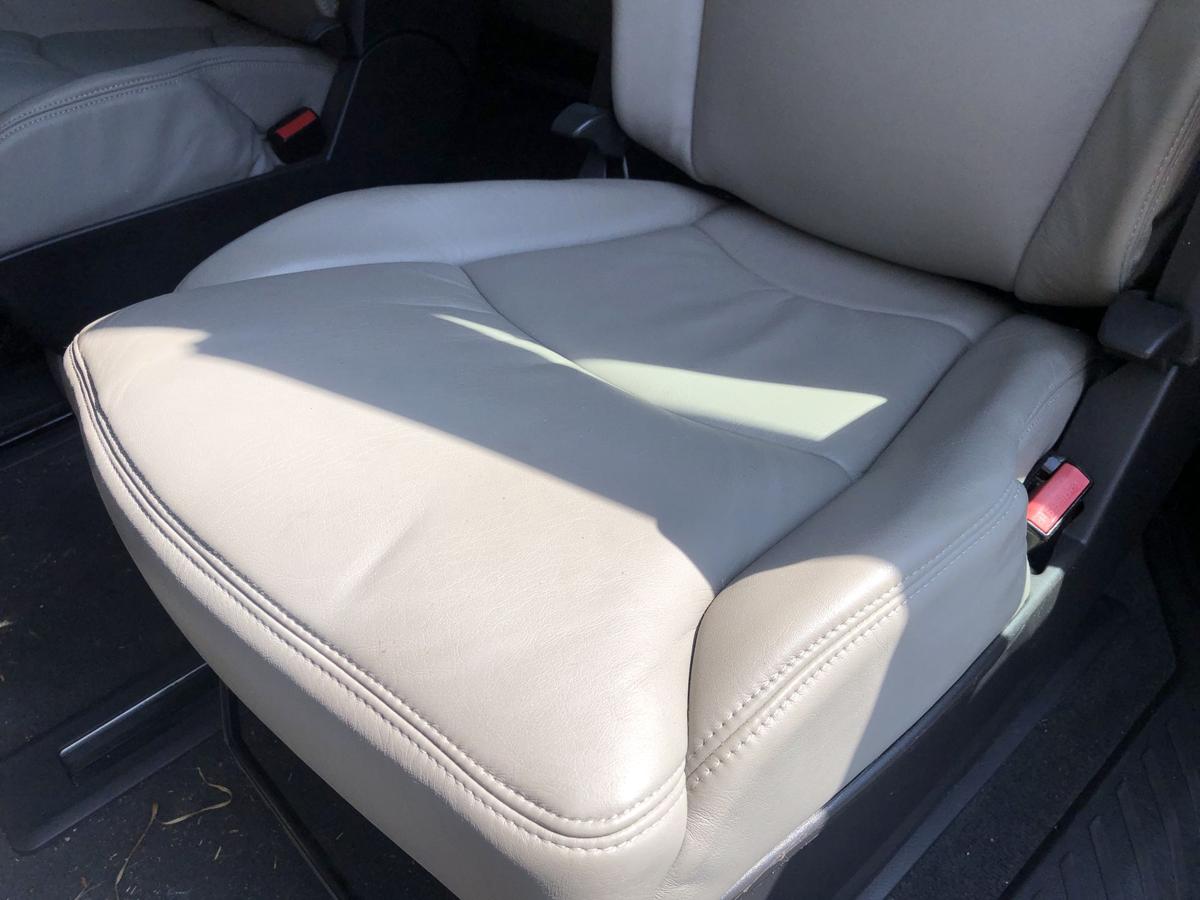Peugeot 807 original Sitz hinten links Reihe 2 Fond Leder beige Bj 2004