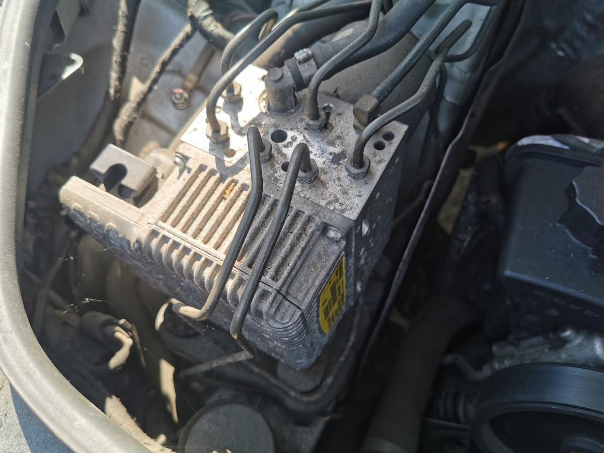 Mercedes E Klasse S211 ABS Hydroaggregat Steuergerät SBC Bastlerware DEFEKT TEXT
