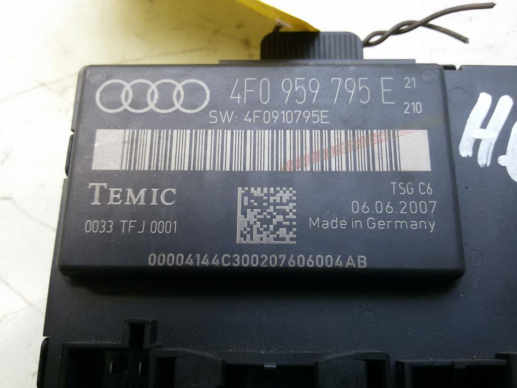 Audi A6 4F Bj.2007 original Türsteuergerät hinten links 4F0959795E