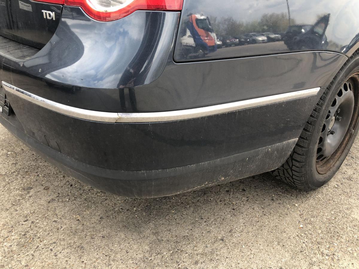 VW Passat 3C B6 Sto&szlig;f&auml;nger hinten Hecksch&uuml;rze Limousine LC5F Blue Graphit