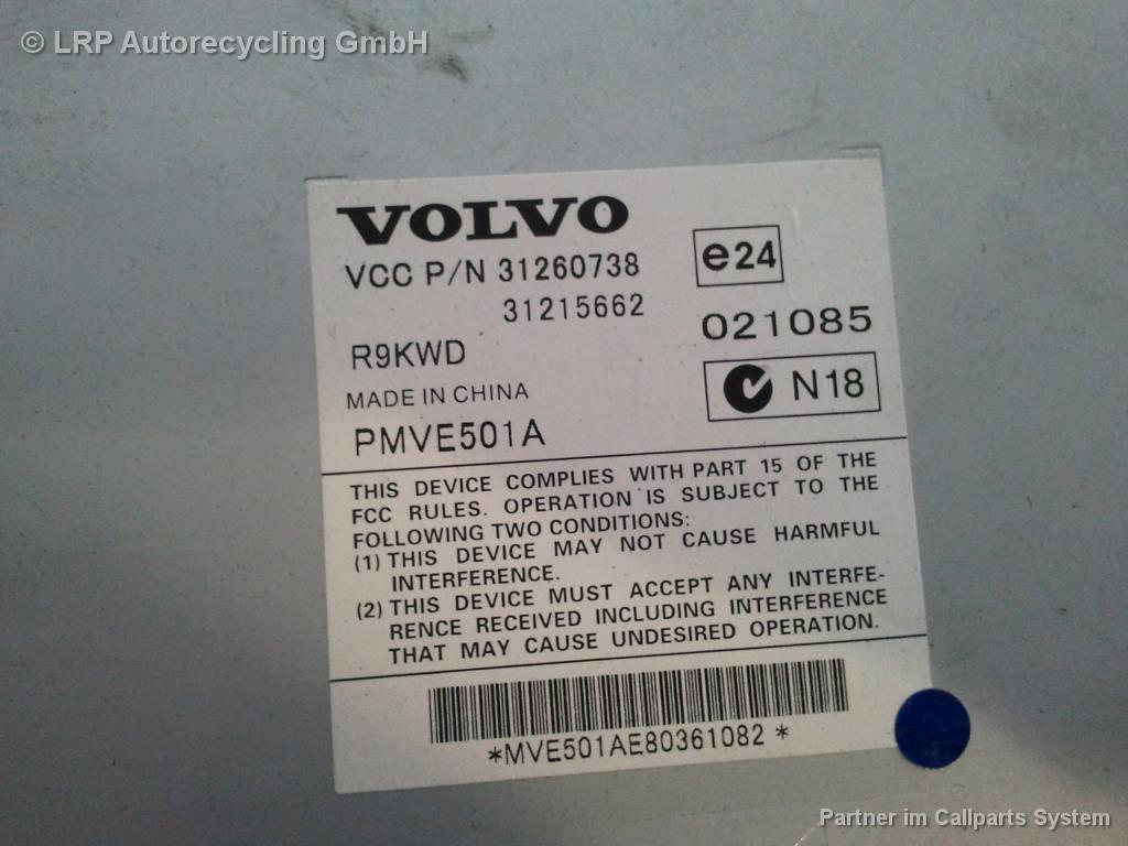 Volvo V50 BJ2008 original Audio Verstärker 31260738 31215662 9KWD PMVE501A