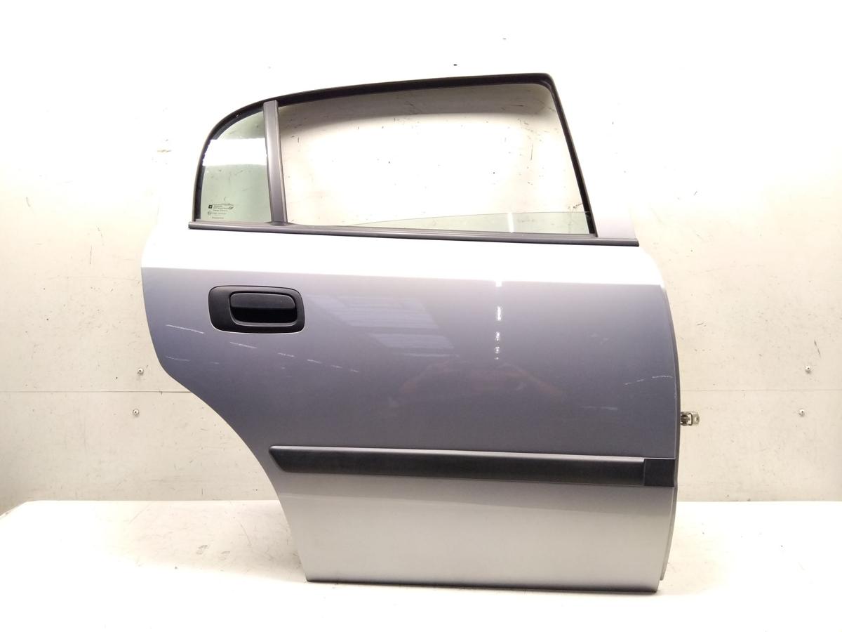 Opel Astra G Limo Tür hinten rechts hellblaumetallic Z151 mirage Bj.2003