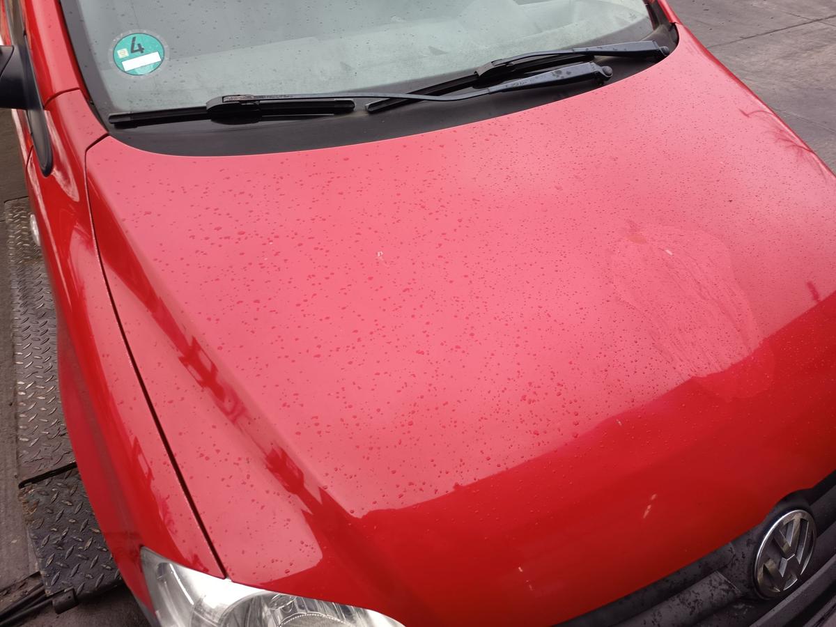 VW Fox original Motorhaube Deckel vorn Front Y3D Tornadorot Bj 2007