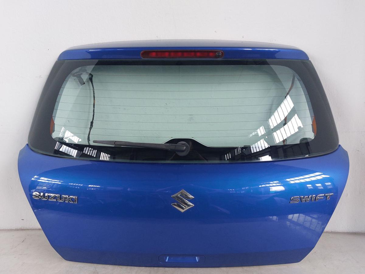 Suzuki Swift Typ MZ/ EZ Heckklappe mit Scheibe 3 t&uuml;rer ZCG Kashmir Blau