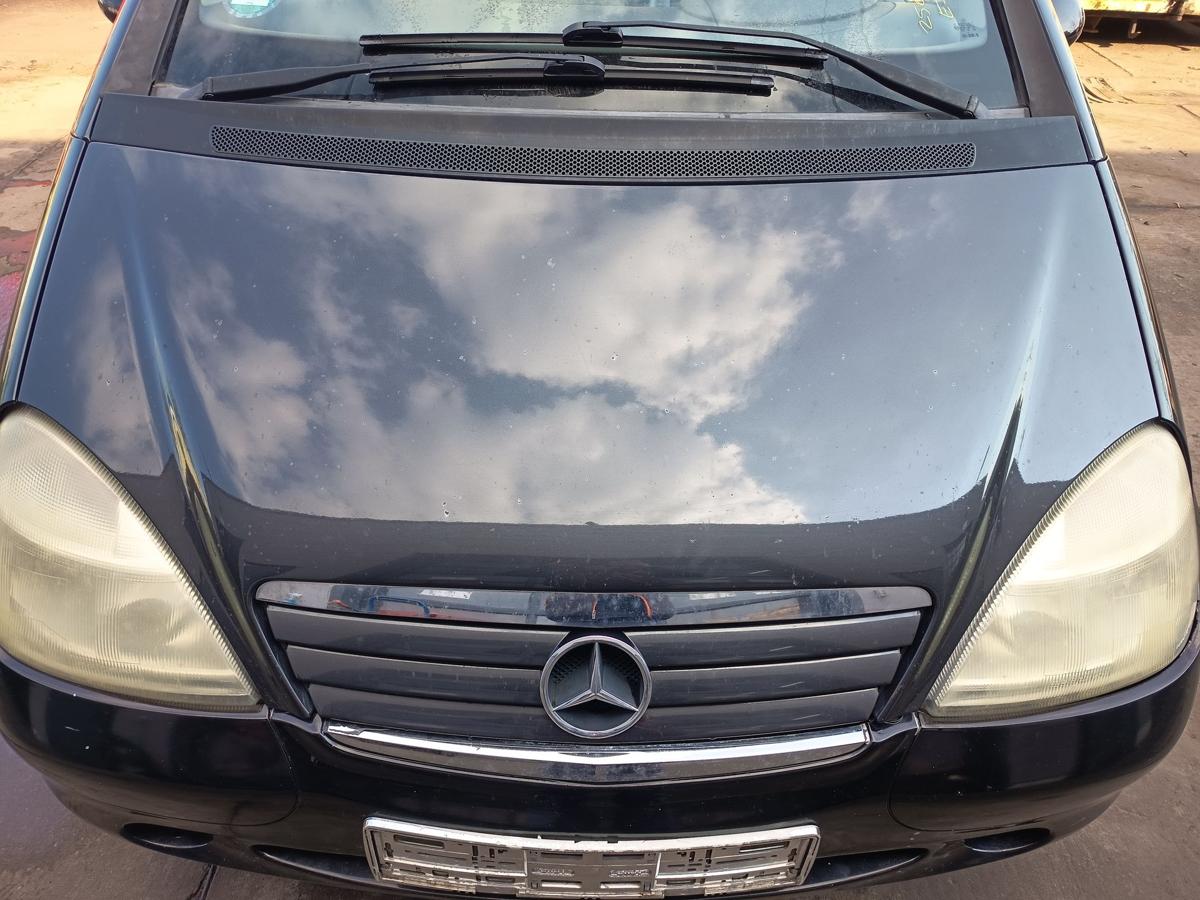 Mercedes A-Kl. W168 original Motorhaube Deckel vorn Front 696 Nachtschwarz Bj 99