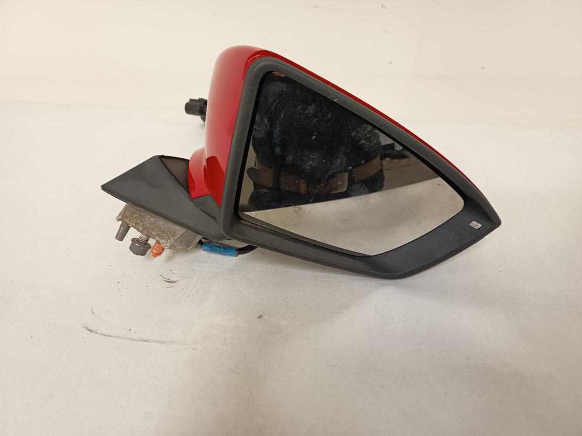 Seat Leon ST 5F orig Außenspiegel rechts Beheizt/einklappbar LS3H-Rot Bj 2015