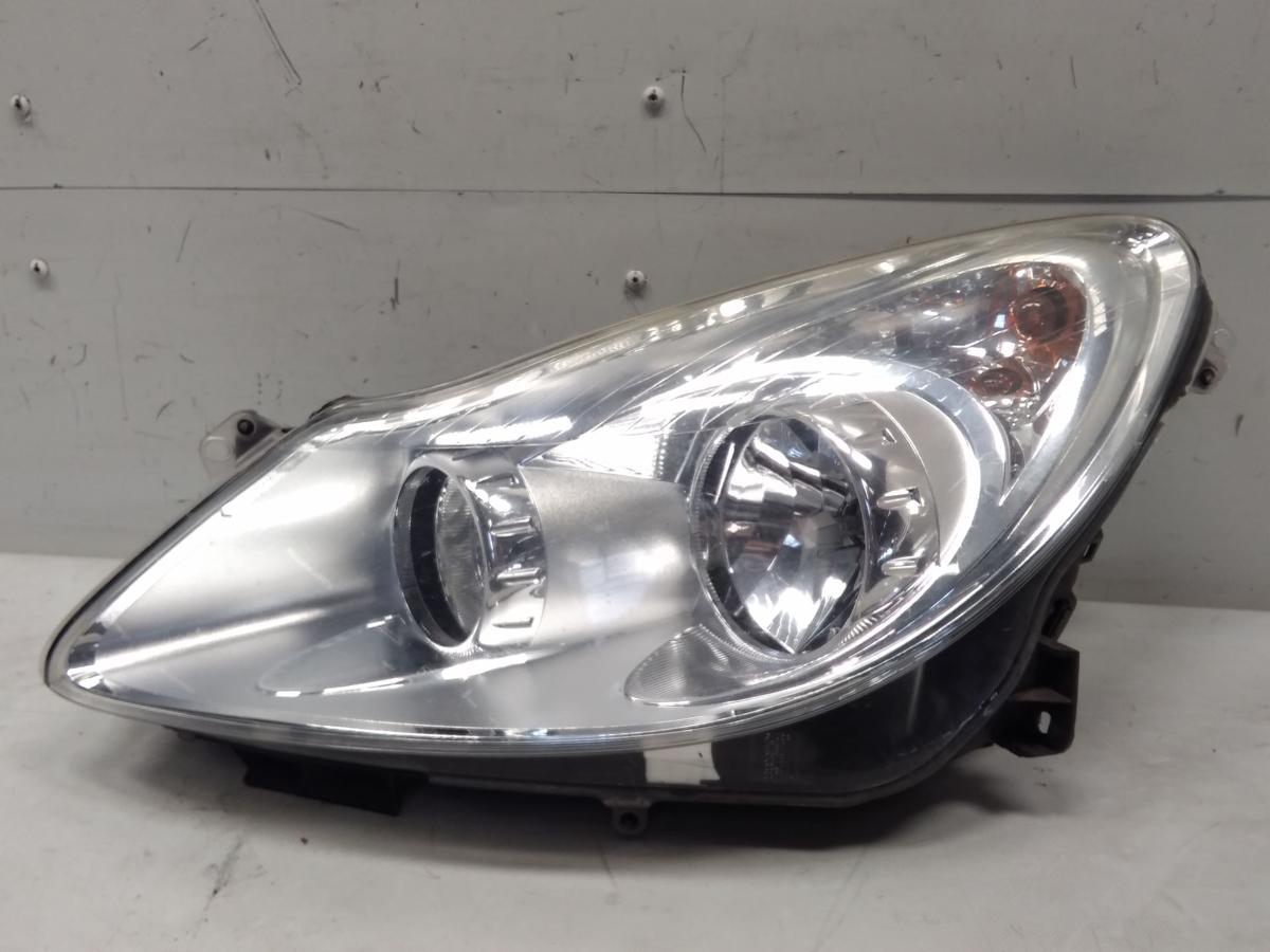 Opel Corsa D original Scheinwerfer links chrom Valeo Halogen mit LWR Bj.2006
