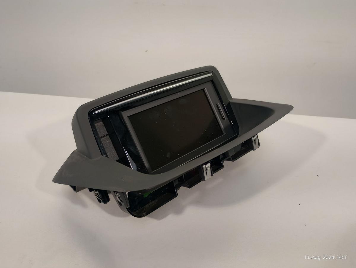 Renault Megane III 3 orig Navi Display Monitor Bildschirm SD Card Bj 2012