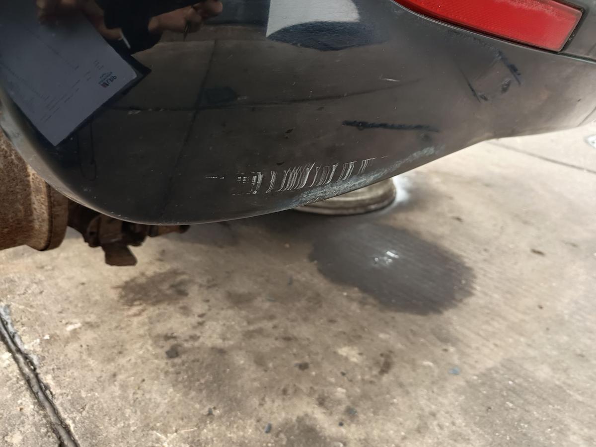 Mitsubishi Colt Z30 3 TRG orig Stoßfänger Stoßstange hinten X42-schwarz Bj 2007