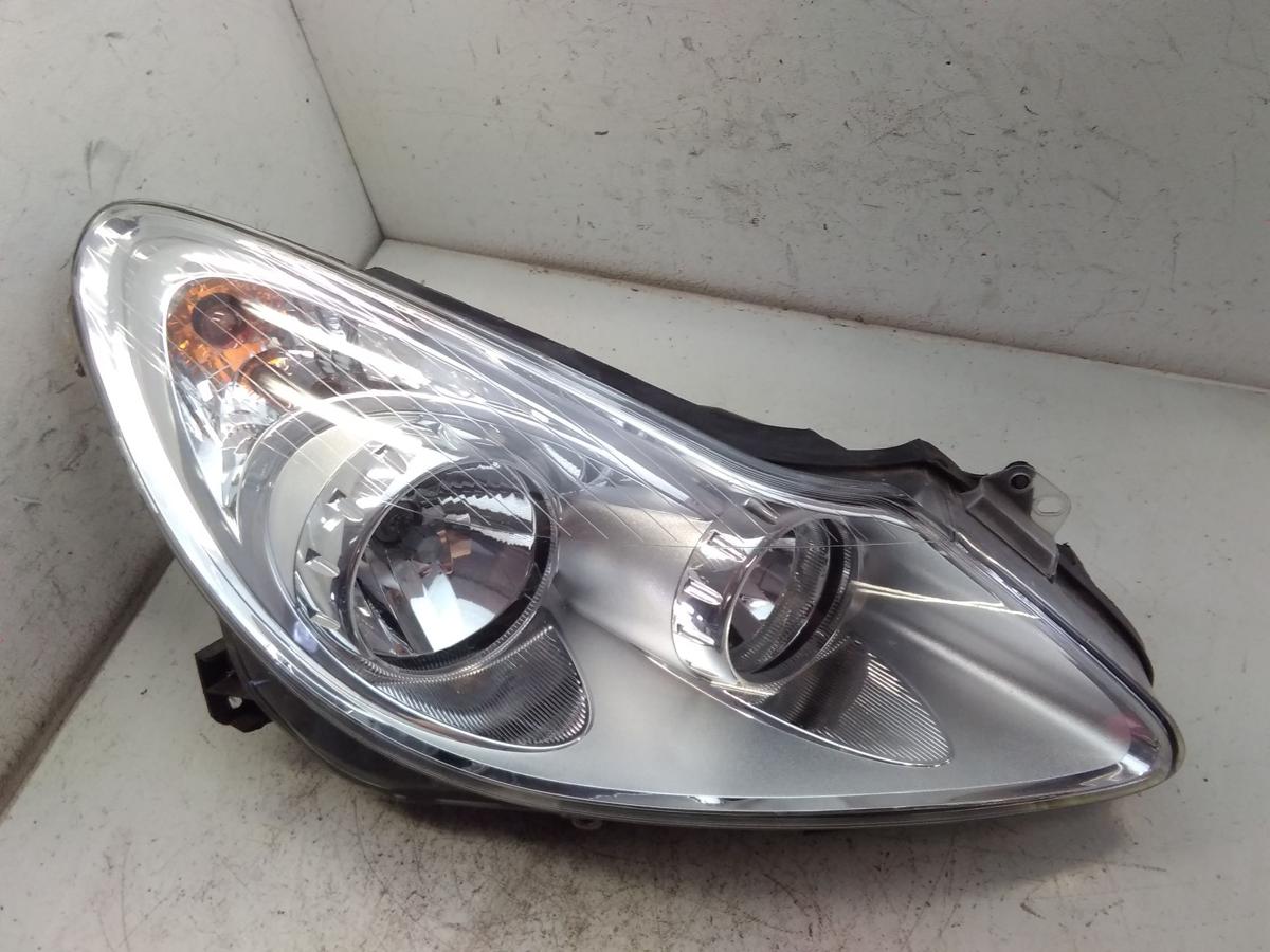 Opel Corsa D orig Scheinwerfer rechts chrom Valeo Halogen m LWR BJ2007 89313309