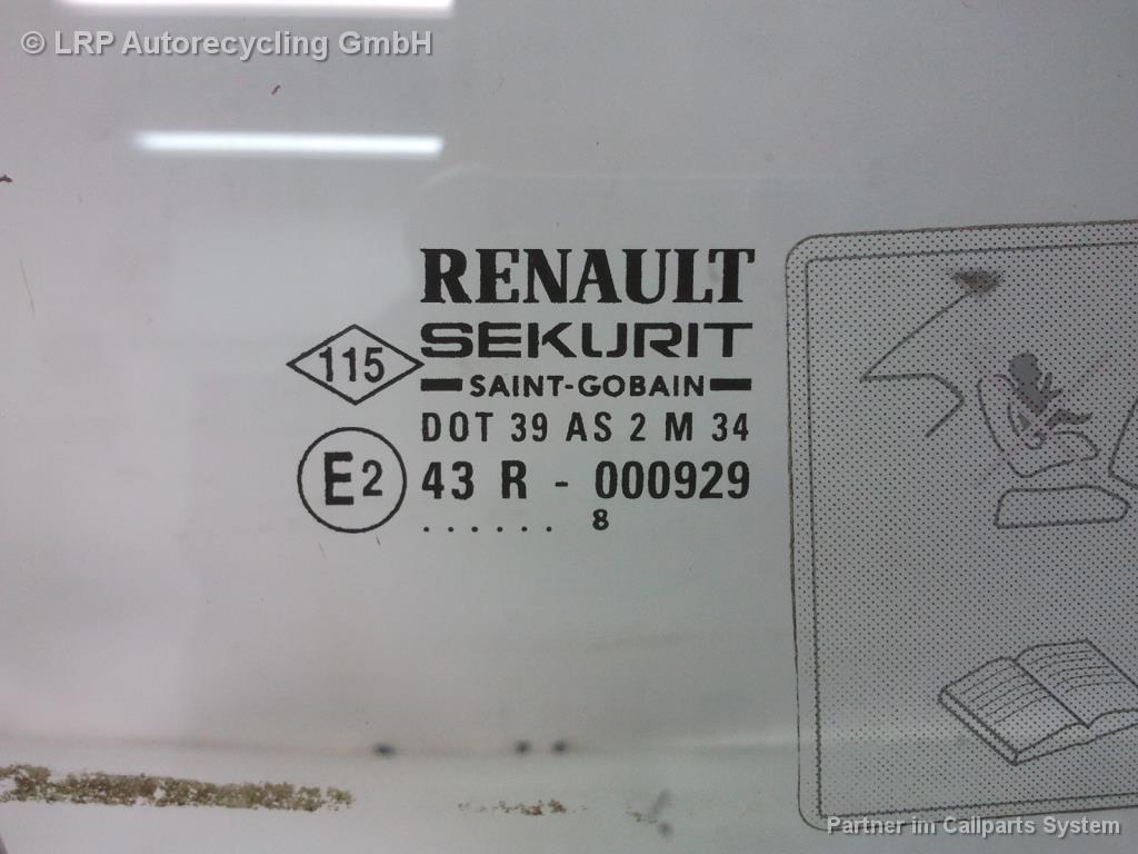 Renault Megane Cabrio BJ1998 Scheibe Türscheibe vorn rechts