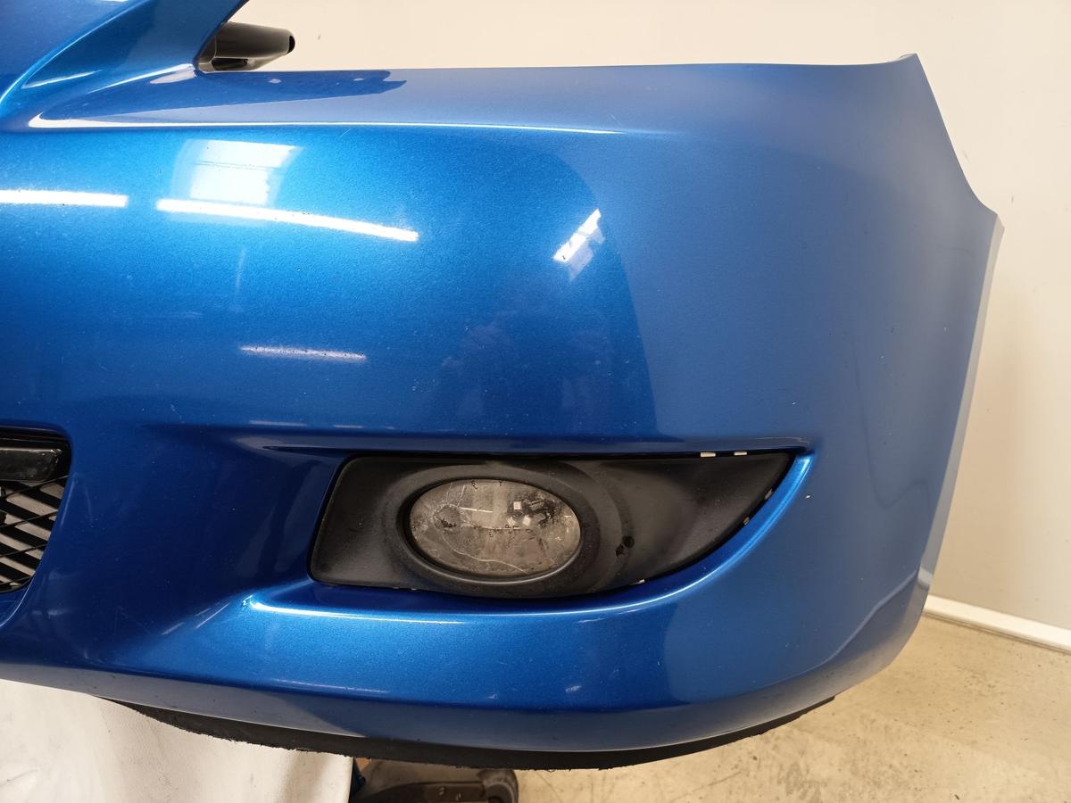Mazda 3 BK orig Stoßfänger Stoßstange vorn NSW 27B Montrealblau Met Bj 2004