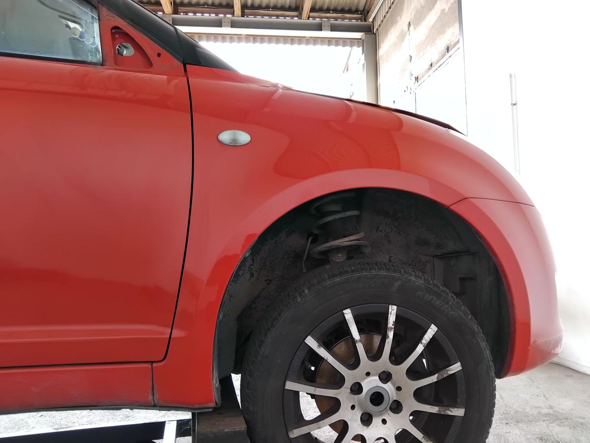 Suzuki Swift 4 MZ original Kotfl&uuml;gel vorn rechts rot uni ZCF Bright Red 5 BJ2008