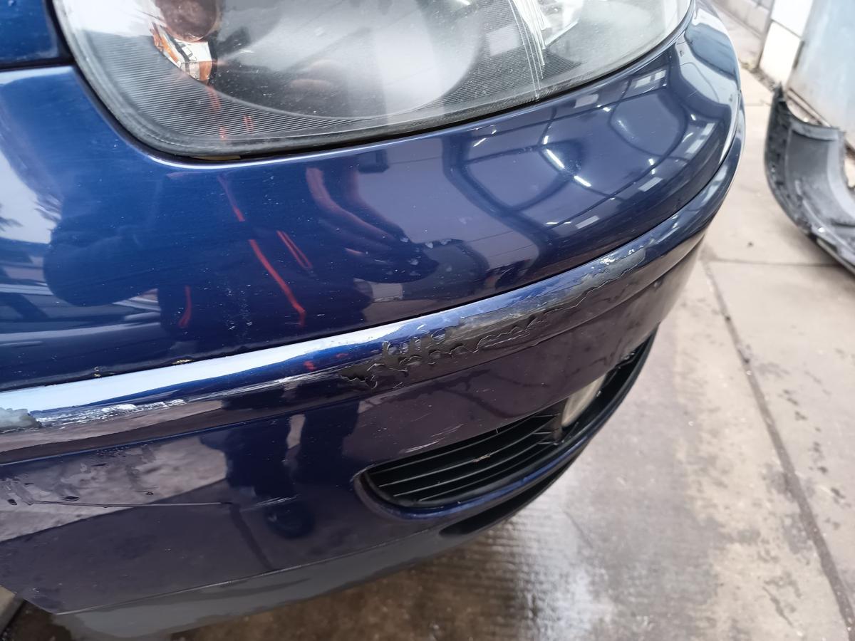 Seat Toledo 1M original Stoßstange Fänger vorn/Front B5N Indigoblau Bj 2000